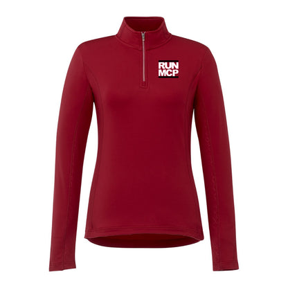 Ladies' Caltech Knit Quarter Zip