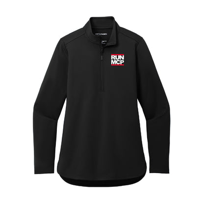 Port Authority Women's C-FREE Double Knit 1/4-Zip