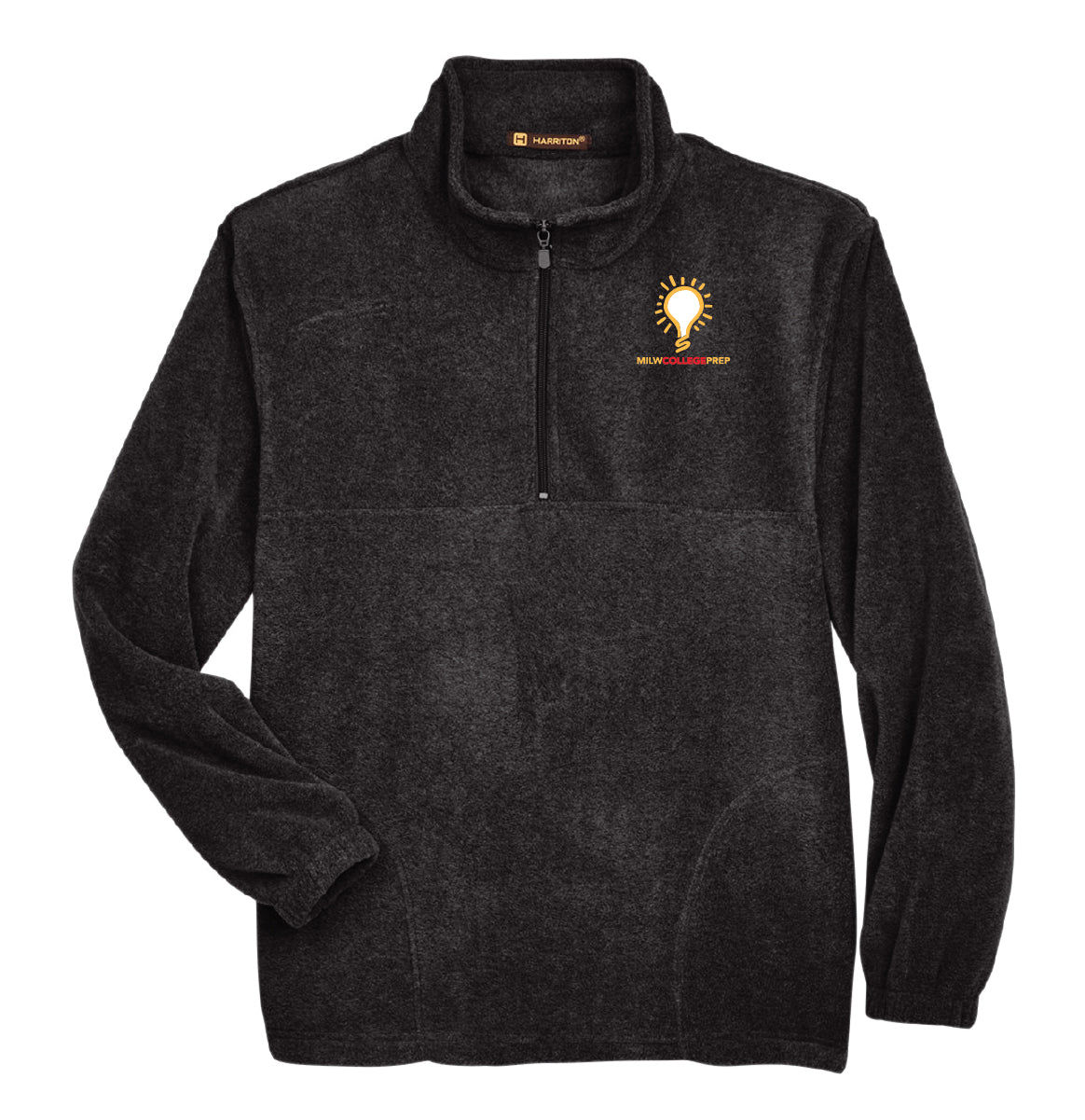 Harriton Adult Quarter-Zip Fleece Pullover