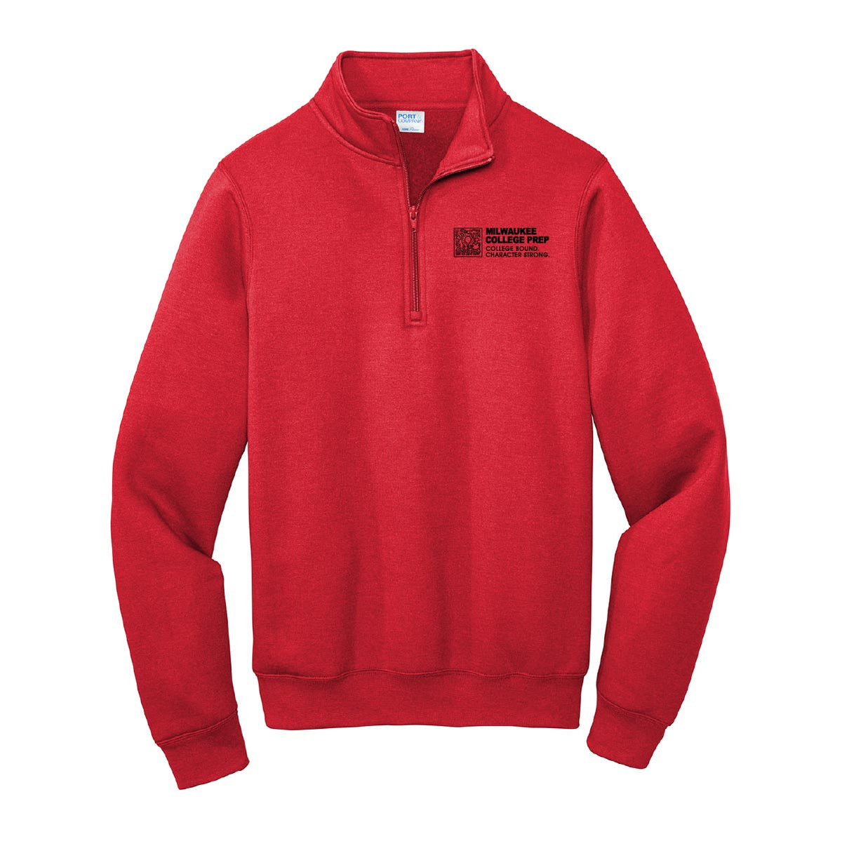 Port & Co Core Fleece 1/4-Zip Pullover Sweatshirt